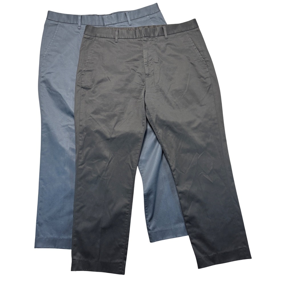Bonobos Weekday Warrior Slim Fit Pants 36x30 (27") Lot of 2 Tuesday Monday